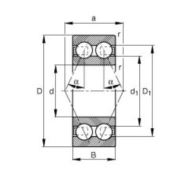 Bantalan 3305-BD-TVH FAG