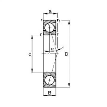 Bantalan B7009-C-T-P4S FAG