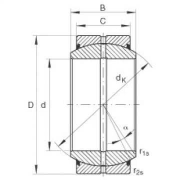 Bantalan GE17-DO-2RS INA