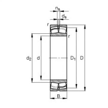 Bantalan 21319-E1-TVPB FAG