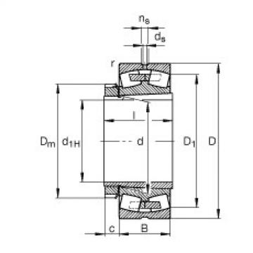 Bantalan 22256-B-K-MB + H3156X FAG