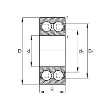 Bantalan 4205-B-TVH FAG