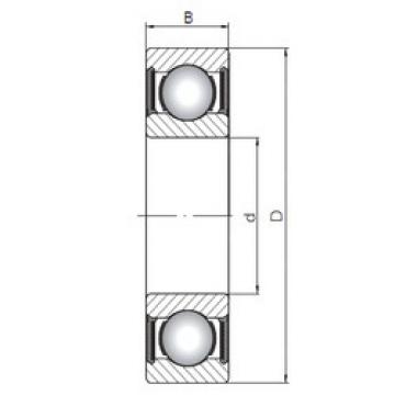 Bantalan 6216-2RS CX