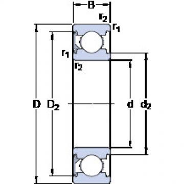 Bantalan 6304-RSH SKF