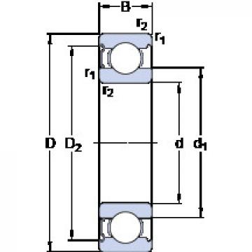 Bantalan 6021-Z SKF