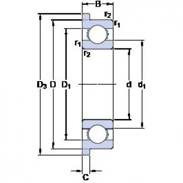 Bantalan W 619/2 R SKF