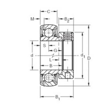 Bantalan GRA012RRB Timken