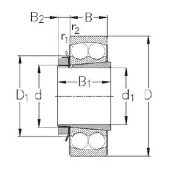 Bantalan 2317-K+H2317 NKE