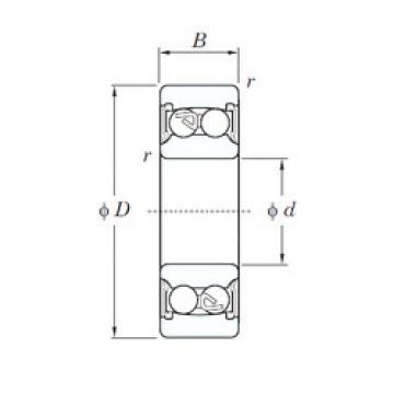 Bantalan 2208-2RS KOYO