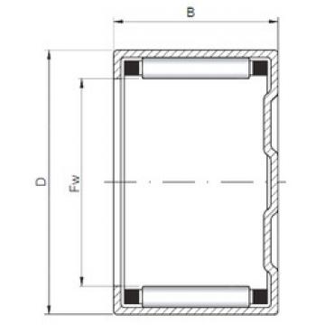 Bantalan BK455514 ISO