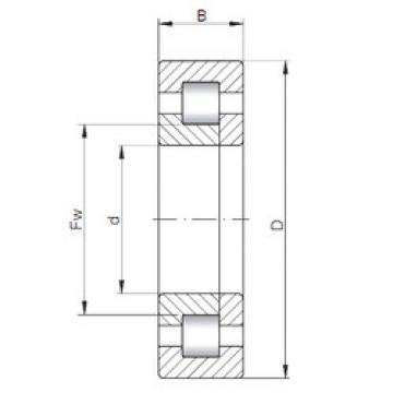 Bantalan NUP2238 E CX