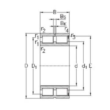 Bantalan NNCF4956-V NKE