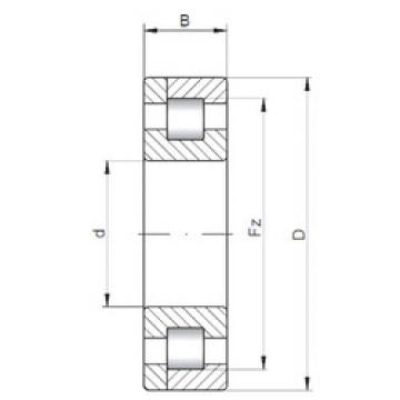 Bantalan NP2220 E CX