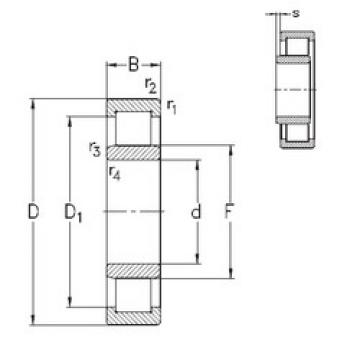 Bantalan NU2219-E-MPA NKE