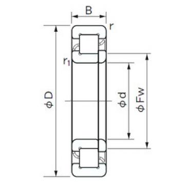 Bantalan NUP 2322 E NACHI