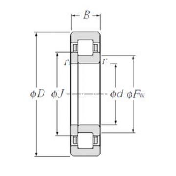 Bantalan NUP260 NTN