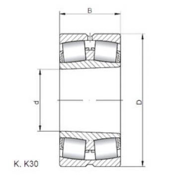 Bantalan 230/600 KW33 ISO