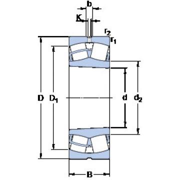 Bantalan 23156 CCK/W33 SKF