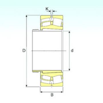 Bantalan 24032 EK30W33+AH24032 ISB