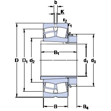 Bantalan 22208 EK + H 308 SKF