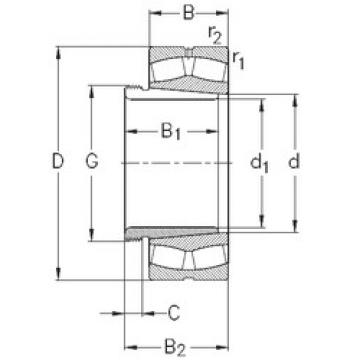 Bantalan 23132-K-MB-W33+AH3132 NKE