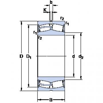 Bantalan 23132-2CS5/VT143 SKF