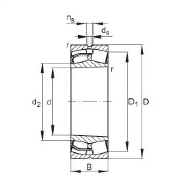 Bantalan 23244-E1-K FAG