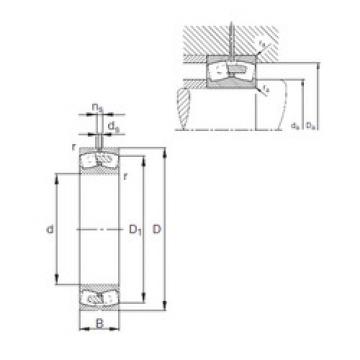 Bantalan 240/560-E1A-MB1 FAG