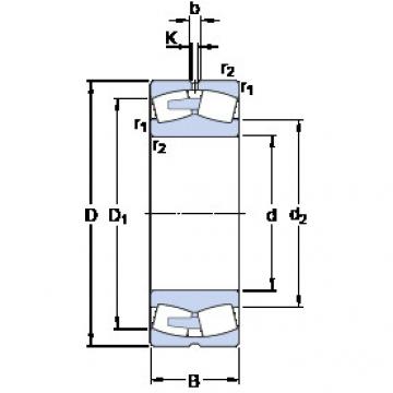 Bantalan 239/710 CA/W33 SKF