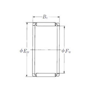 Bantalan FWF-182413 NSK