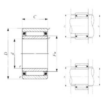 Bantalan NAF 7010030 IKO