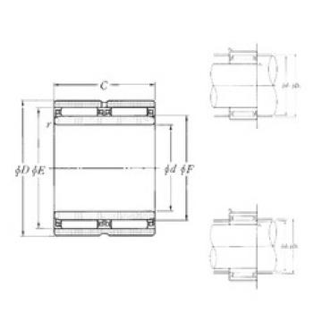 Bantalan NAO-40×62×40ZW NTN