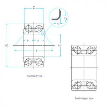 Bantalan DAC3572033 CYSD