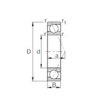 Bantalan 7203B KBC