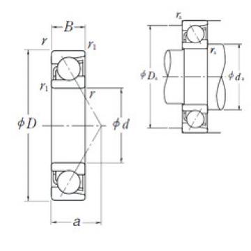 Bantalan 7009 A NSK