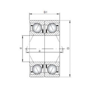 Bantalan 71926 CDB ISO