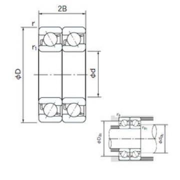 Bantalan 7206BDT NACHI