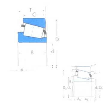 Bantalan 3379/3320 Timken