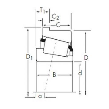 Bantalan 595A/592-B Timken