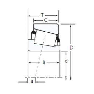 Bantalan 385A/382 Timken