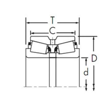 Bantalan 395/394DC+X1S-395 Timken