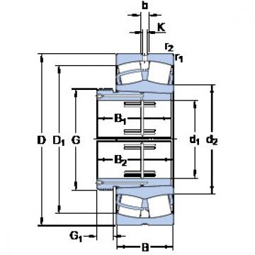 Bantalan 23064 CCK/W33 + AOH 3064 G SKF