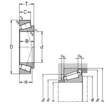 Bantalan T4CB140 NKE