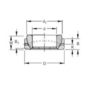 Bantalan 50SBT80 Timken