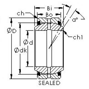 Bantalan GEGZ101ES-2RS AST