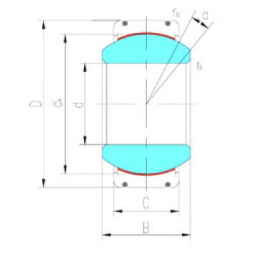 Bantalan GEG220XT-2RS LS