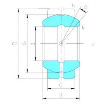 Bantalan GEG17ES-2RS LS