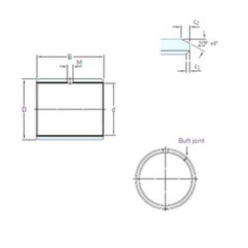 Bantalan PCM 101212 E SKF