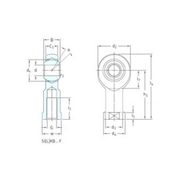 Bantalan SIKB12F SKF