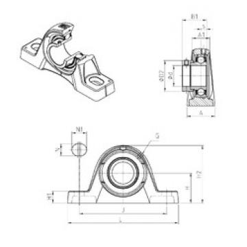 Bantalan ESPLE205 SNR